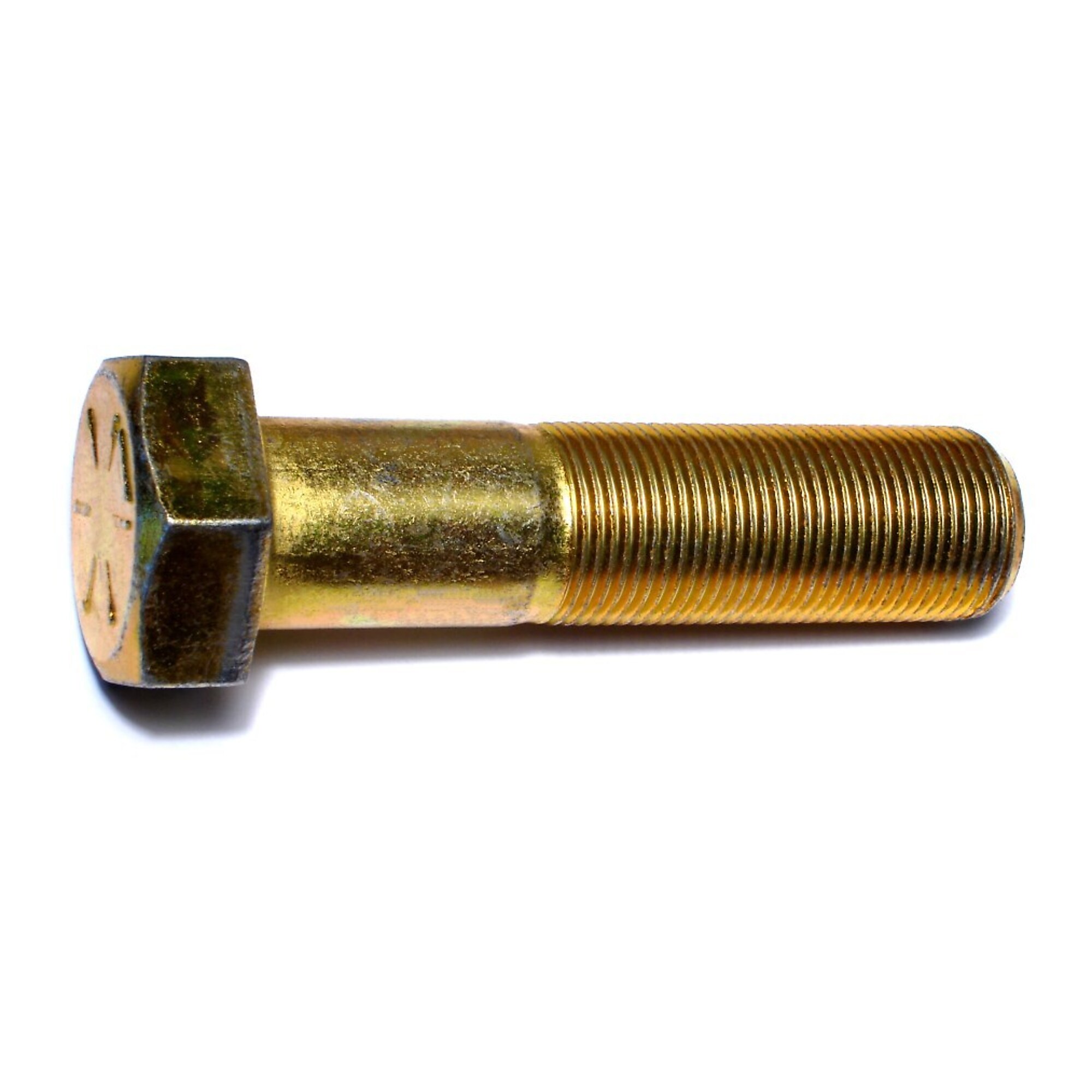 Midwest Fastener Hex Cap Screws - 1in.-14 x 4in., Grade 8 Steel, Zinc Plated, Fine Thread, 5 Pcs, Model# 00954